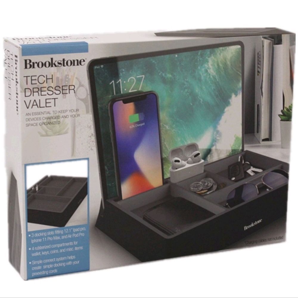 Brookstone Tech Dresser Valet - Picture 4 of 10